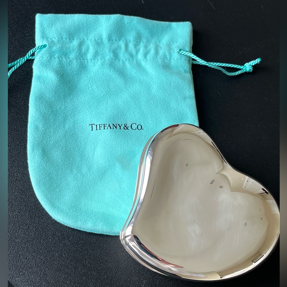 Tiffany & Co. Elsa Peretti Sterling Silver Heart Large